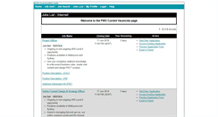 Desktop Screenshot of fwocareers.nga.net.au