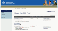 Desktop Screenshot of dvajobs.nga.net.au