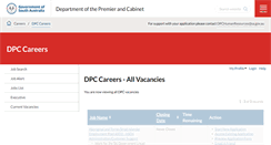 Desktop Screenshot of dpcsa.nga.net.au